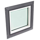 VELUX 22-1/2 in. x 22-1/2 in. Fixed Pan-Flashed Skylight with Tempered Low-E3 Glass