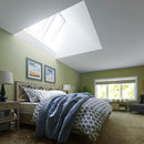 VELUX 22-1/2 in. x 22-1/2 in. Fixed Pan-Flashed Skylight with Tempered Low-E3 Glass