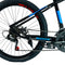 Mountain Bike, Carbon Steel Frame, 24 Inches Wheels, 21 Speeds, Blue & Black Color